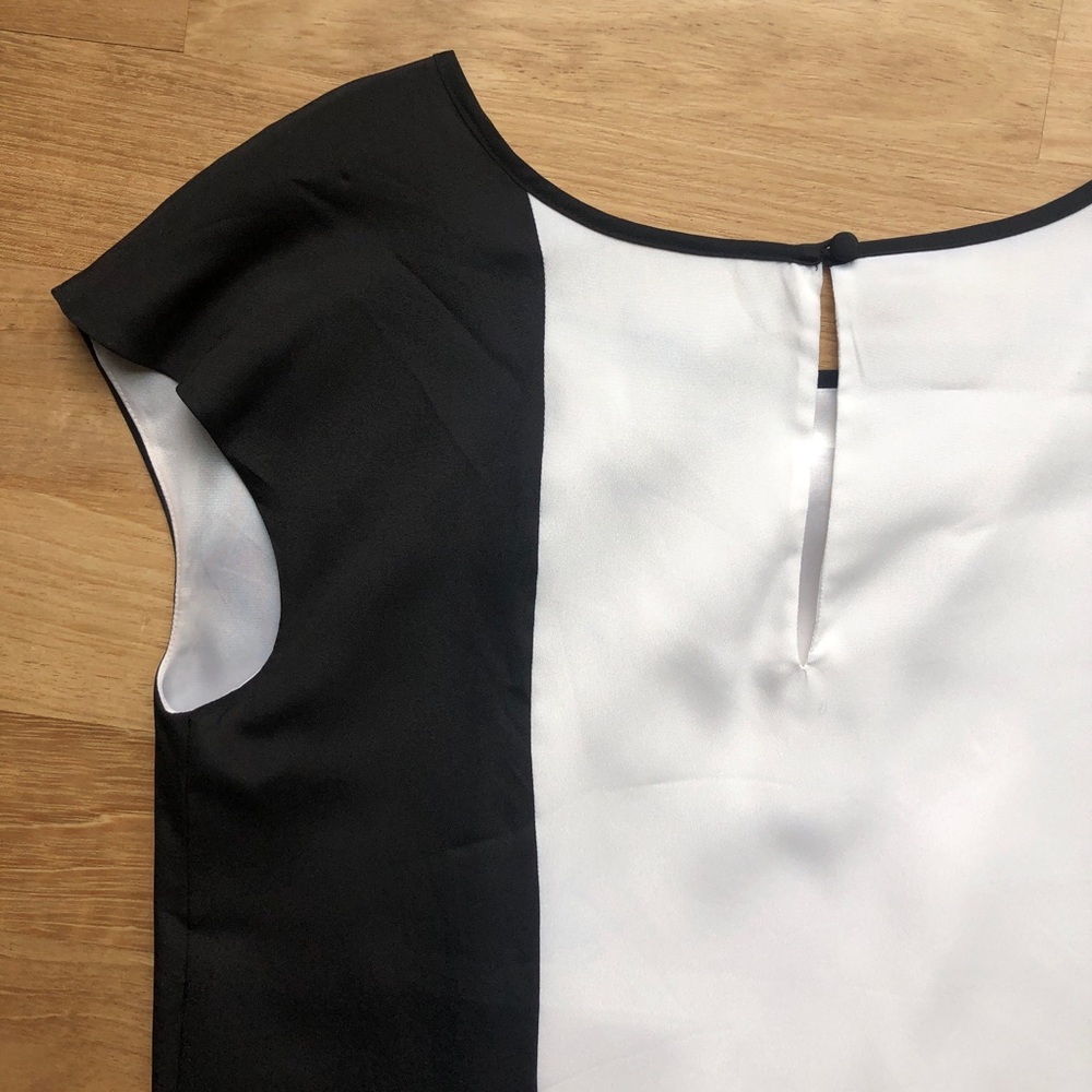Express Color Block Mini Dress - Picture 3 of 4